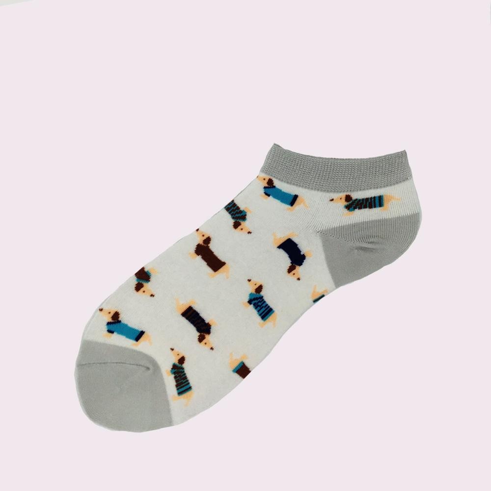 Animal Women Socks Colorful Cute Sausage Dog Cotton Cartoon Couple lady Girl Spring Summer Socks